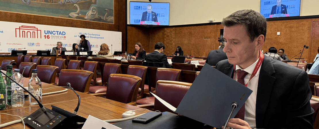 «ЮНКТАД играет важную роль в пересборке международной системы» — Андрей Слепнев